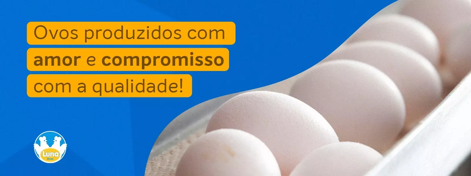Ovos produzidos com amor e compromisso com a qualidade!