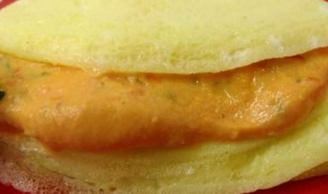 Crepe de Ovo e Creme de Leite