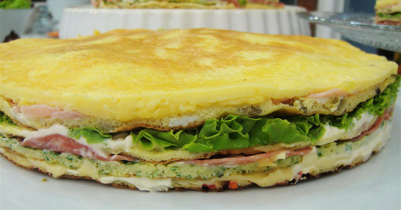 Sanduíche de Omelete